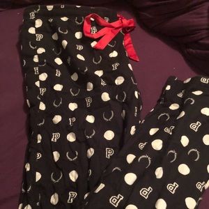 Victoria's Secret PINK Sleep M Black Lounge Pants